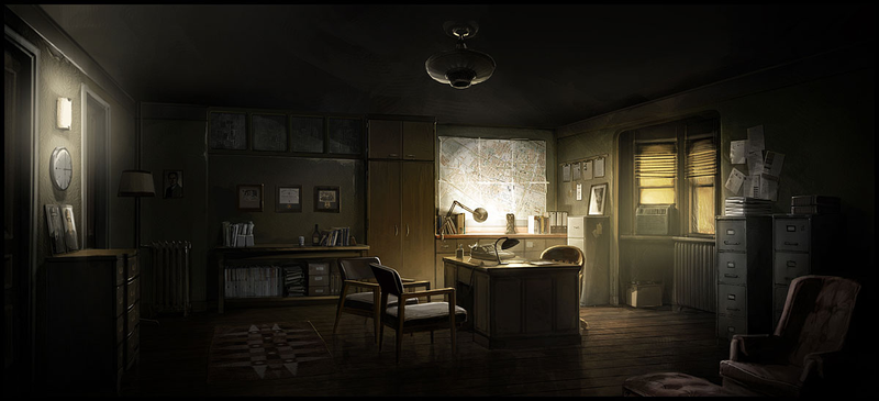 Illustration for article titled Don't Get Caught Out in Heavy Rain's Concept Art
